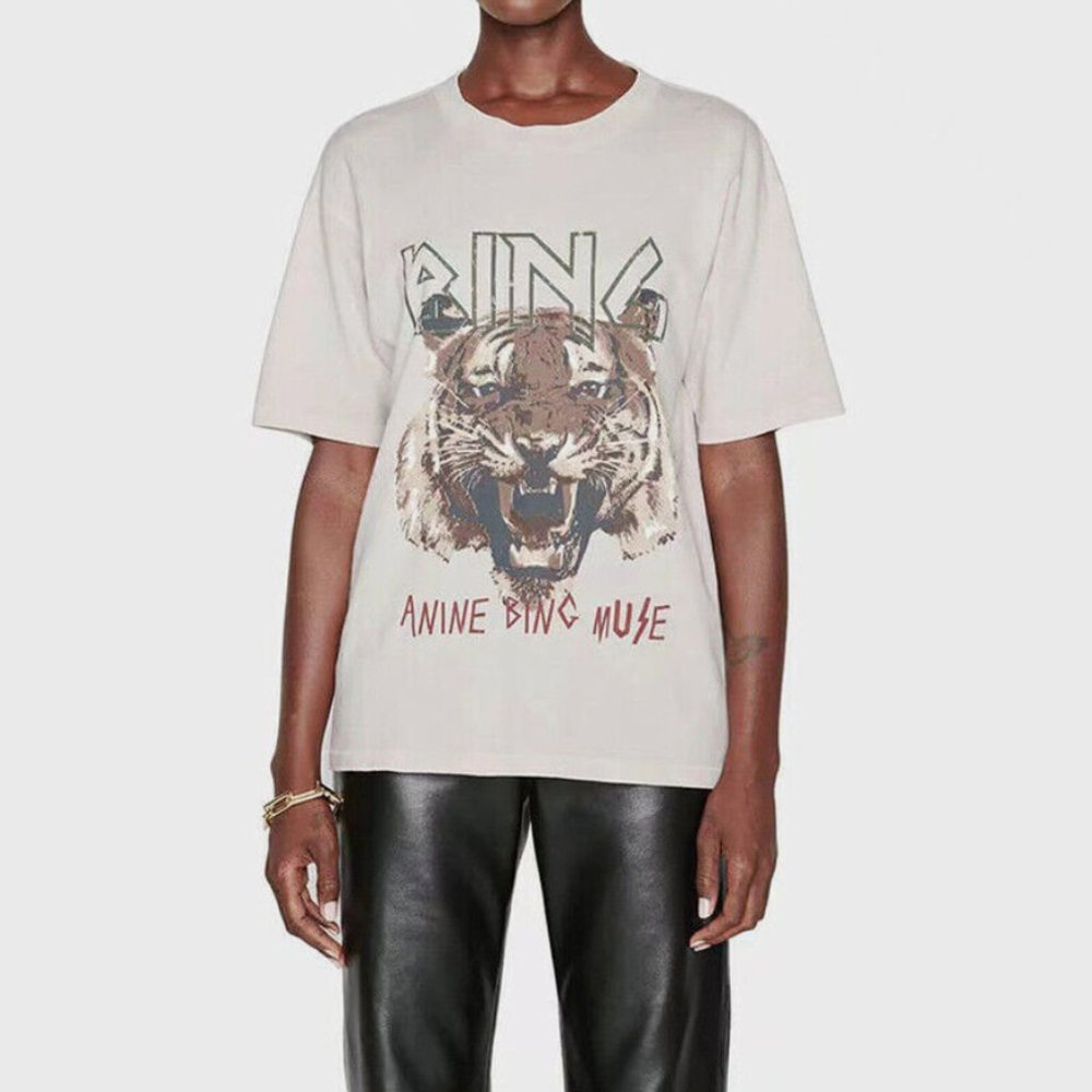 NWOT! Anine Bing - Tiger Tee - Size Small